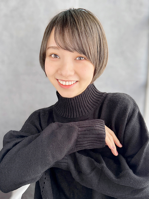 扱いやすさ◎大人可愛いふんわりグレージュショート | 福岡の
